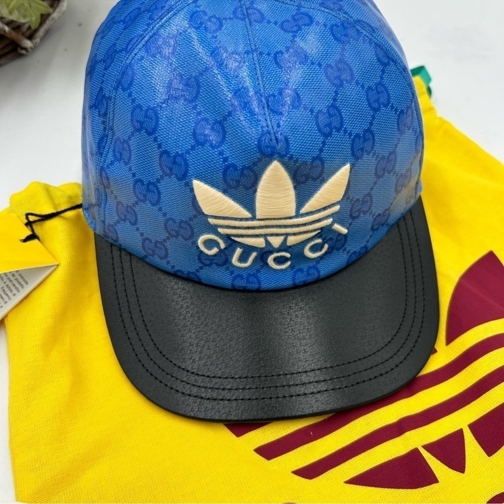 Men’s Gucci, X Adidas, baseball cap size medium adjustable made in Italy - Picture 4 of 8
